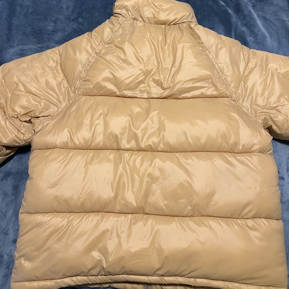 Abercrombie & Fitch Camel Puffer Jacket - Picture 13 of 13